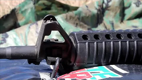 How To Zero Your AR-15 (Iron Sights)