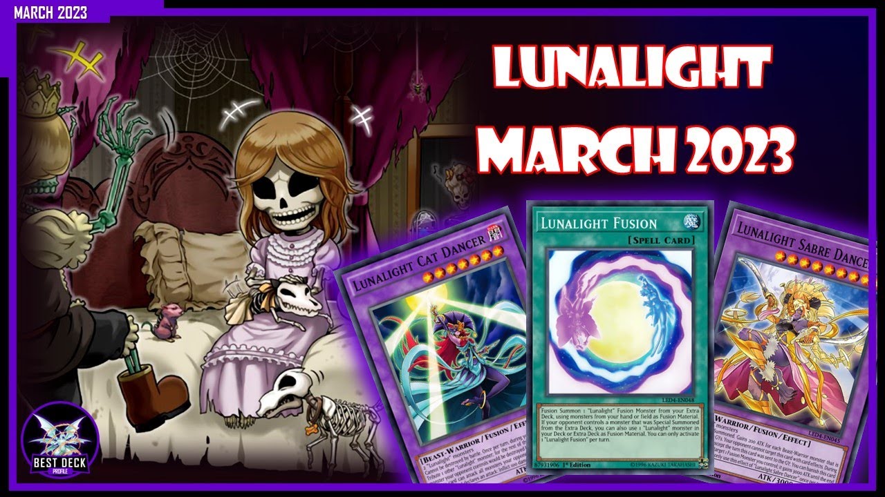 Lunalight Deck Profile March 2023 - Ranked And Gameplay Otk Combo | Yugioh  Duel Links