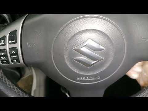 Suzuki SX4 Steering Wheel removal How to
