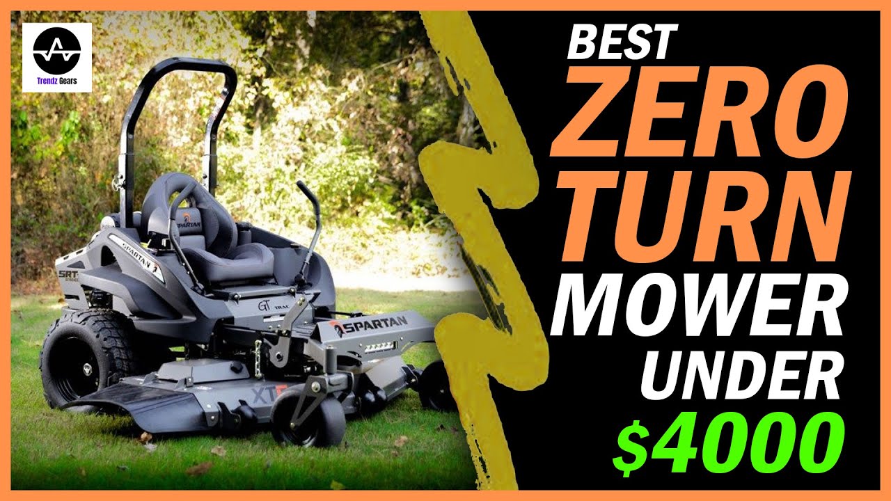 Best Zero Turn Mower Under 4000 Top 5 Picks YouTube