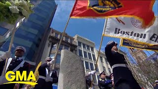 Honoring Boston Marathon bombing victims 10 years later | GMA