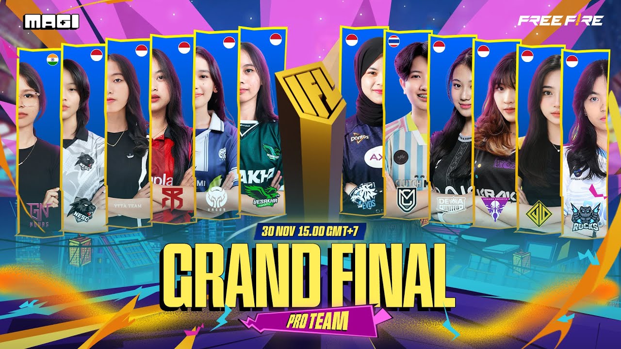 🔴 IFL SEASON 3: GRAND FINAL | Free Fire