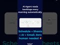 Day 15/100 - n8n Restaurant AI Agent That Thinks, Writes & Sends Booking Reminders Automatically 🤯