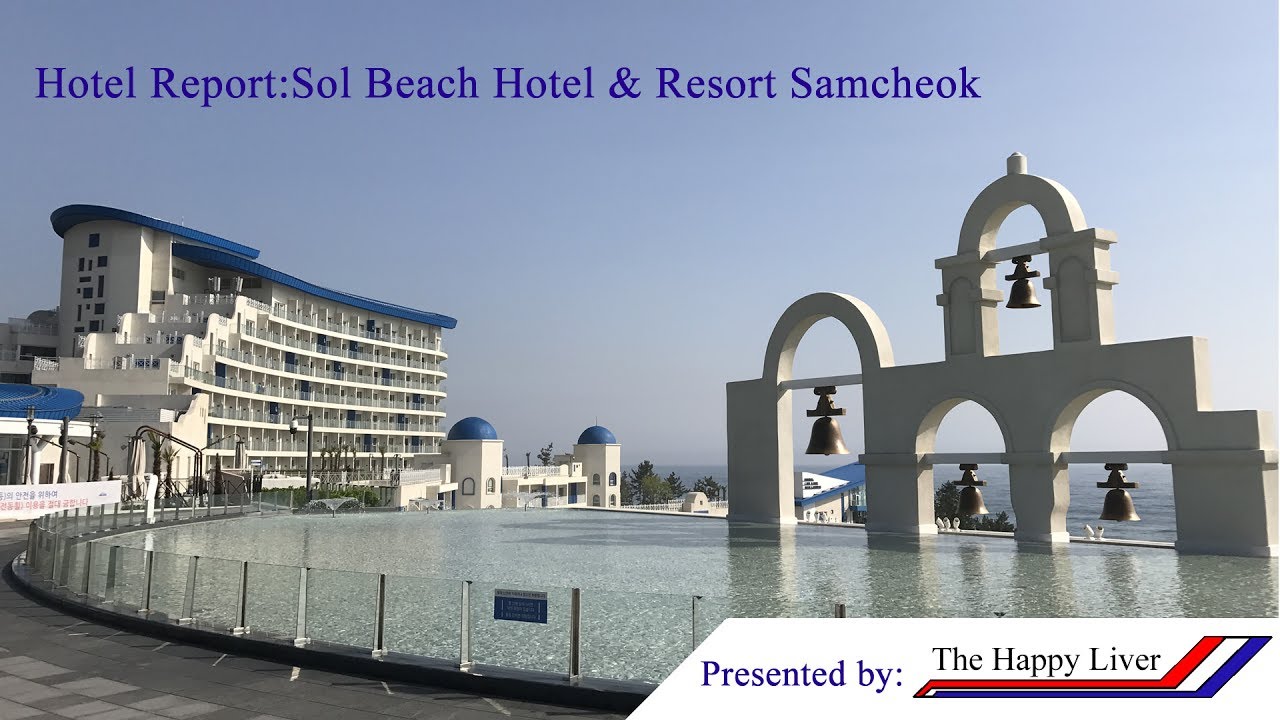 Blue Houses In South Korea Hotel Reportsol Beach Hotel Resort Samcheok4k - 