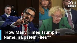 Zoe Lofgren Grills Fbi Director Kash Patel Did You Redact Trumps Name From Epstein Files? Ac1G