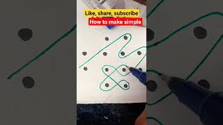 ​#shorts #short #youtubeshorts #shortsfeed #shortvideo#ytshorts #video#rangoli#art #howtomakesimple