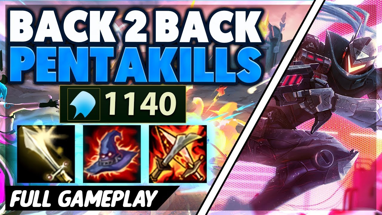 2 PENTAKILLS IN 1 MINUTE (INSANE) - BunnyFuFuu Full Gameplay