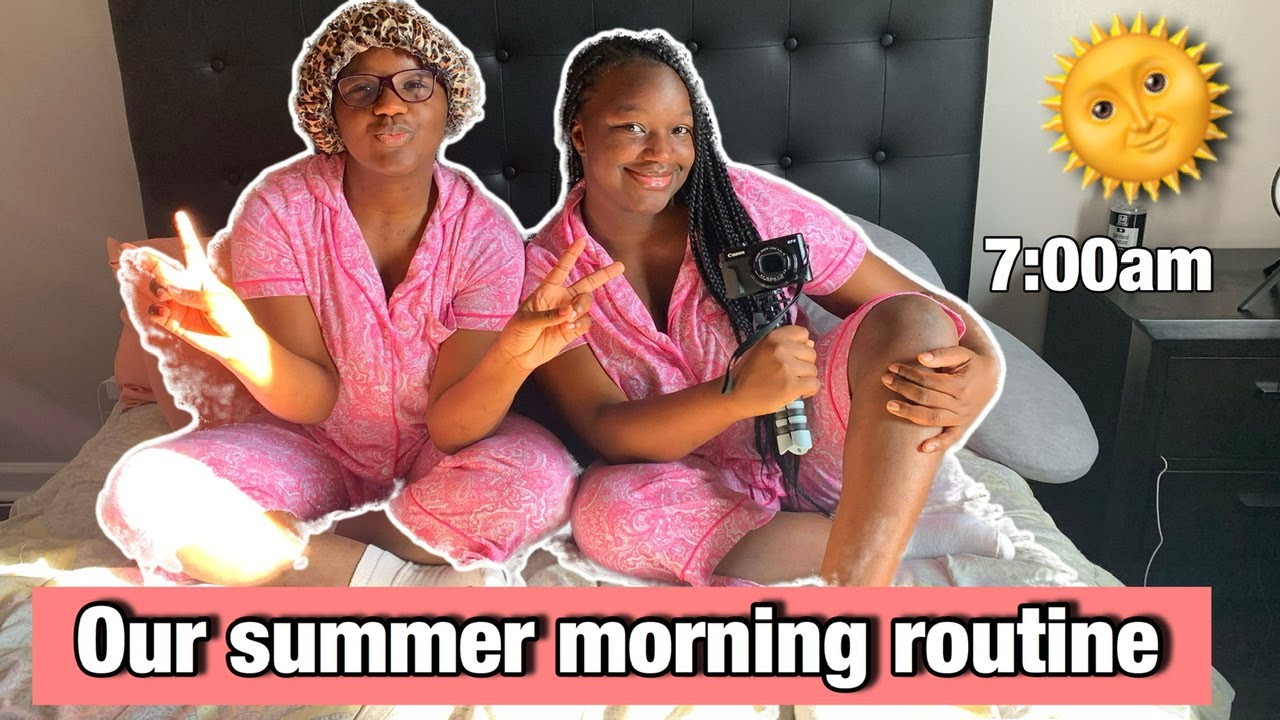 Our SUMMER 2020 WORK FROM HOME MORNING ROUTINE