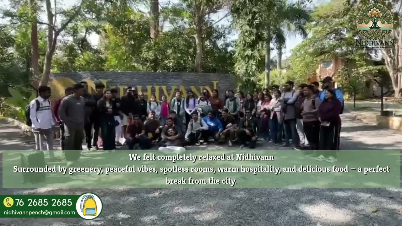 🌿 Where Relaxation Feels Natural ✨ A Peaceful Escape at Nidhivann Wellness Retreat 🏕️🍃