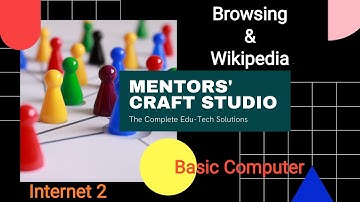 Internet browsing and wikipedia |Basic Computer IUbuntu 18.04 |Video tutorial |Anoop Chirukandath