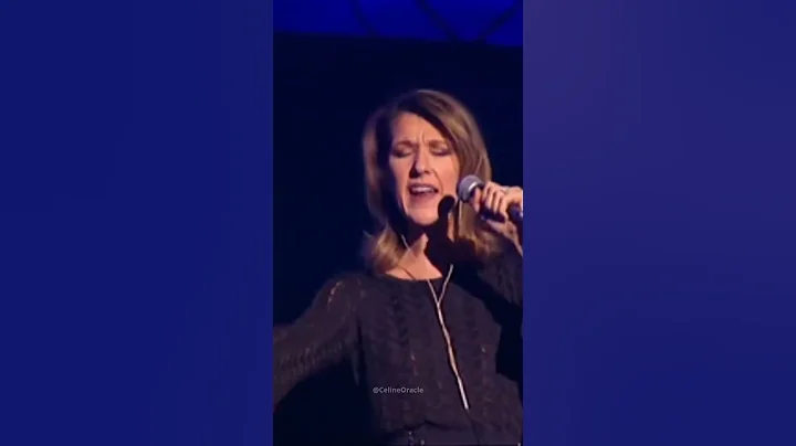 Celine Dion's incredible "All By Myself" live sound check