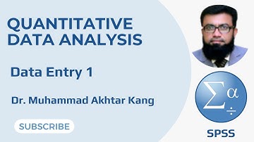 SPSS Data Entry 1