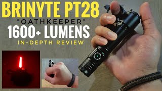 BRINYTE PT28 Oathkeeper 1600+ Lumens IN-DEPTH Review (Best Tactical Flashlight Kit?)