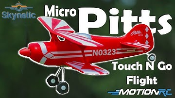 Skynetic Micro Pitts Special Touch-and-Go Flight | Motion RC