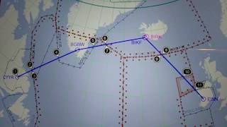 The best way to cross the Atlantic ocean with a small airplane