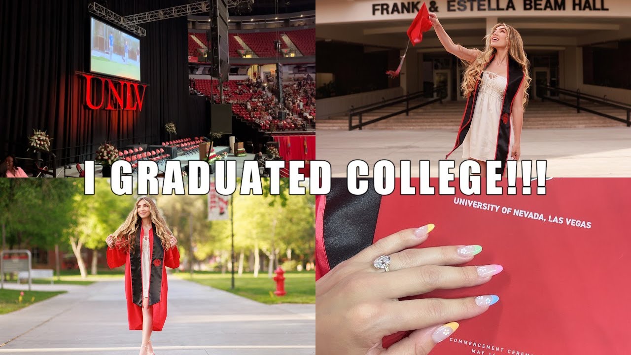 College Graduation Vlog | I'm Finally Done! - YouTube