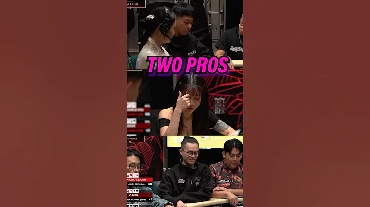 Two pros in one shot?! 😮 #natural8 #poker #handanalysis