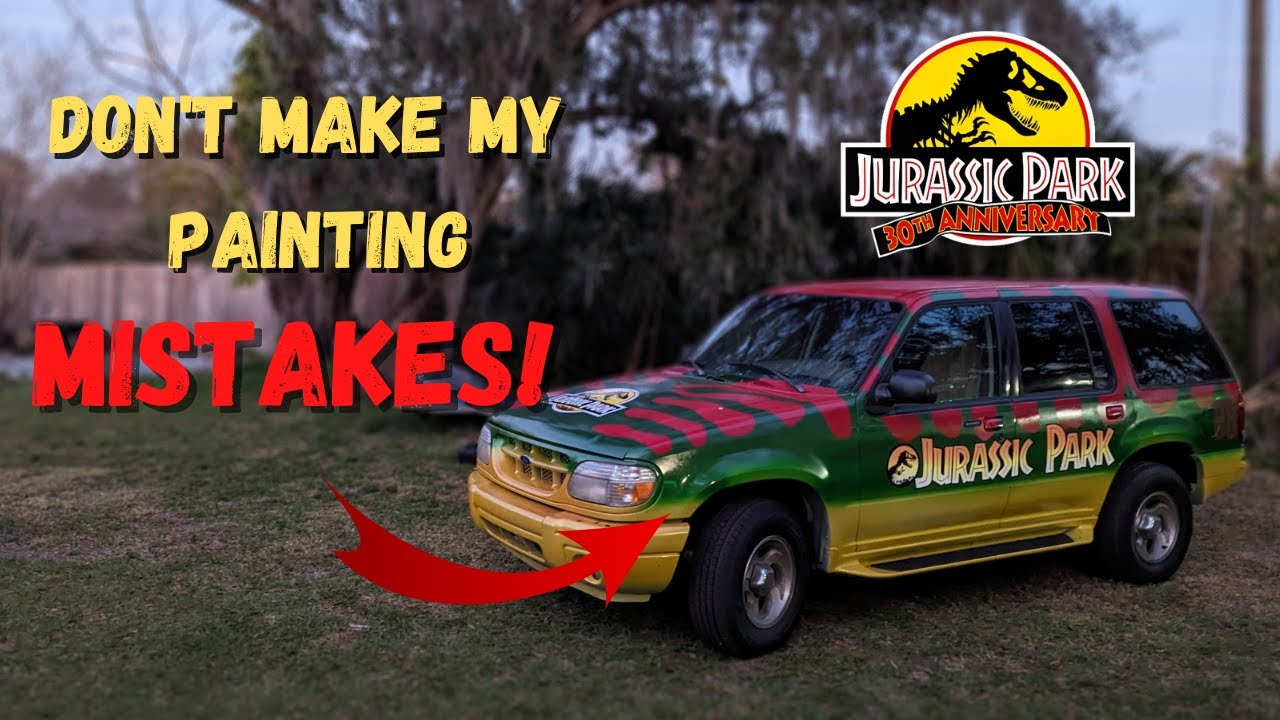 Dirt Cheap Jurassic Park Explorer Movie Car Build