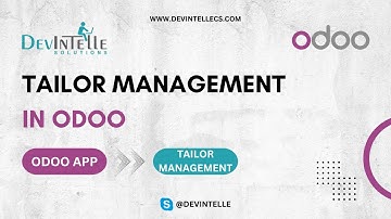 Tailor Management in Odoo | Organize Your Tailoring Business