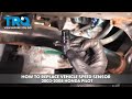 How to Replace Vehicle Speed Sensor 2003-2008 Honda Pilot