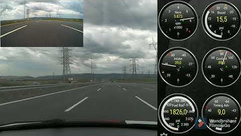 207 RC Lemans Torque pro Data log
