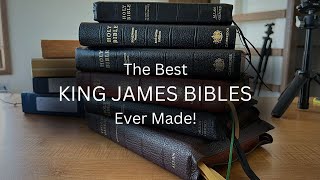 The BEST King James Bibles Ever Made (My Personal Collection) Cambridge, Allan, Oxford Premiums.