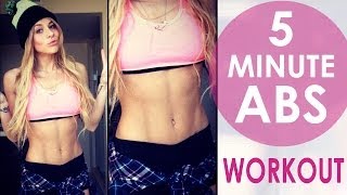 5 Minute Ab Workout to Pharrell Williams - 'Marilyn Monroe' | Mandy Jiroux