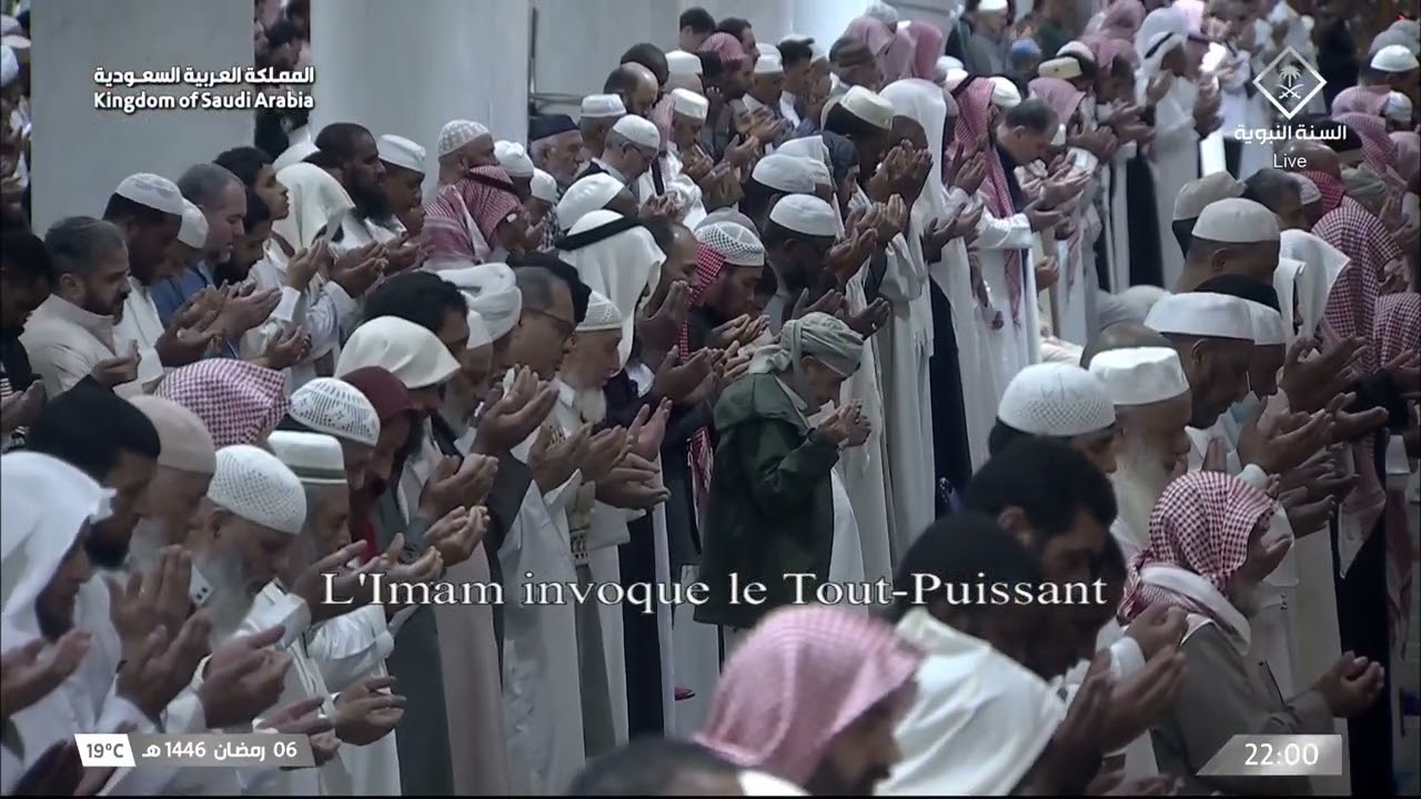 الشفع و الوتر مع دعاء القنوت للشيخ محمد برهجي ليلة 7 رمضان 1446هـ