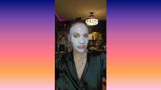 Trying out the Viral Bio Collagen Mask for the first time