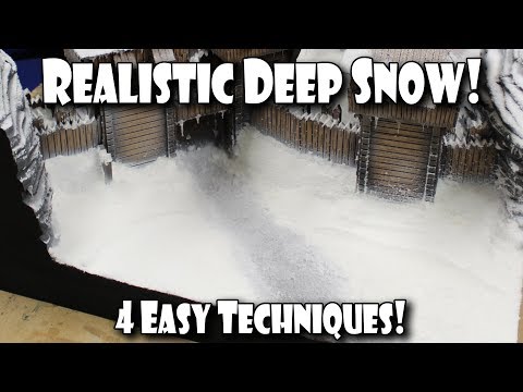 Video: How To Build Figures From Snow