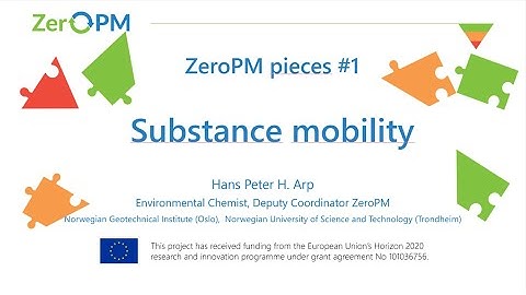 ZeroPM pieces #1: Substance mobility with Hans Peter Arp