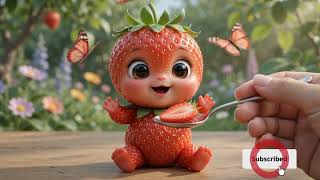 Nice or Cute? AI Fruit Babies & Big Fruit 👶🍊🍓🥑 | The Ultimate Oddly Satisfying AI ASMR #viralvideo screenshot 2