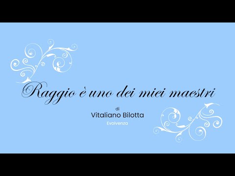 Racconti sull’invisibile: Raggio è uno dei miei maestri