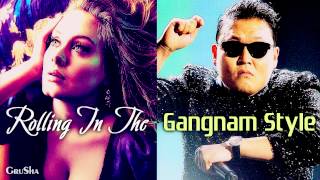 Adele & Psy || Rolling In The Gangnam Style