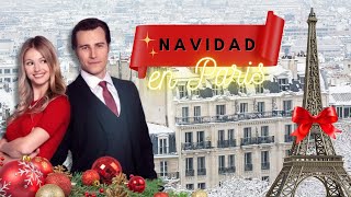 Navidad en París (2019)  Película Completa | Rebecca Dalton, Karl E. Landler, Daphne Zuniga