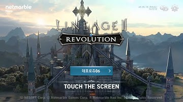 Lineage 2 REVOLUTION Character Creation Part 3 ( Mobile Game )