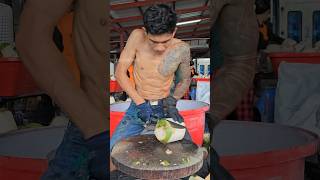 Coconut Cutting Skills In Amazing Coconut Factory #Shorts