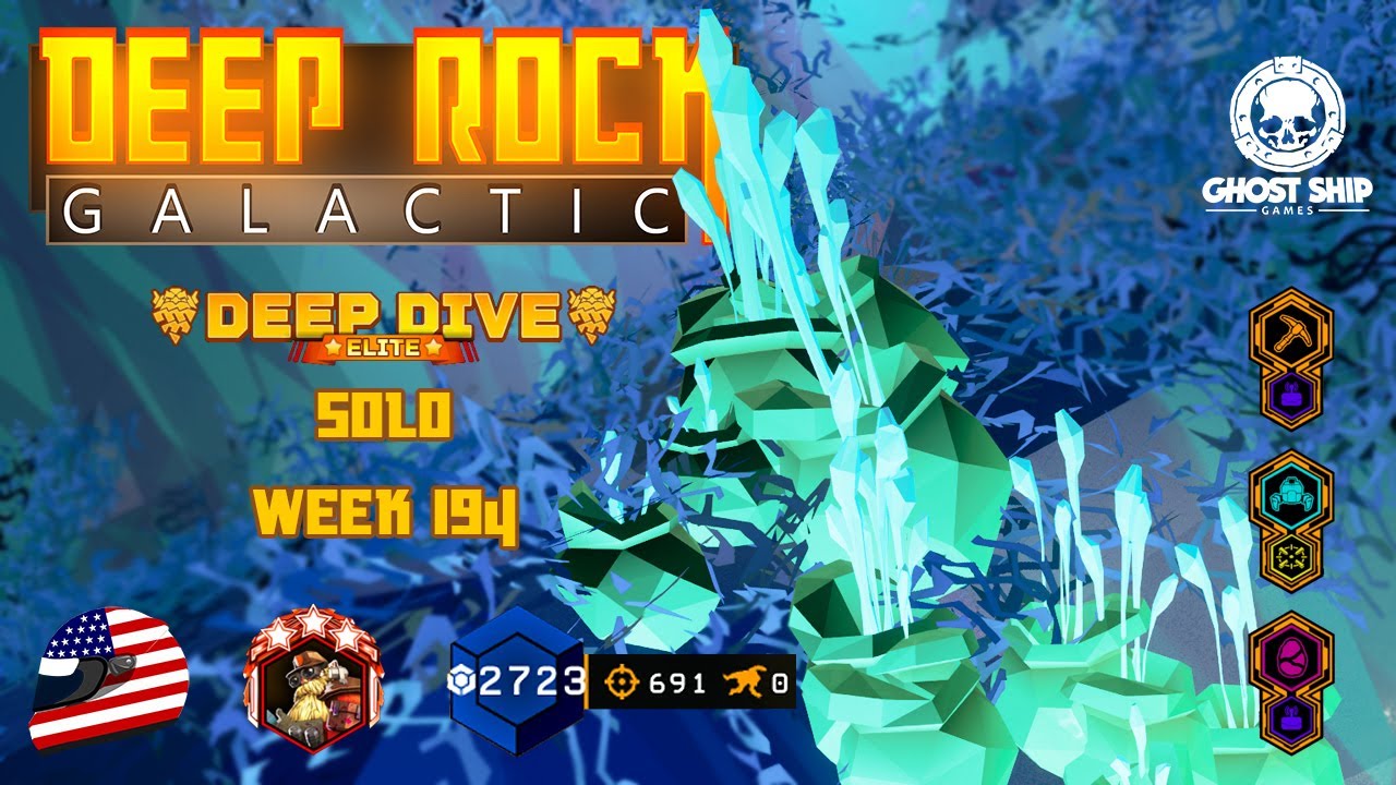 Deep Rock Galactic — Solo Engineer Elite Deep Dive [Week 194] (Open Ceiling) Azure Weald