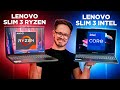 QUAL O MELHOR NOTEBOOK BARATO? Lenovo Slim 3 i5 VS Ryzen 7