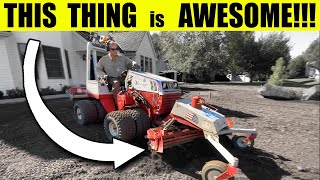Ventrac-New Lawn Installation-Just Blown Away!!!
