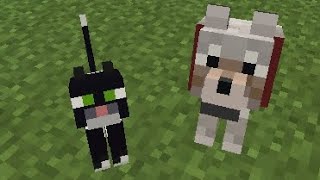 PROTECTING MY PETS IN GOAT TOWN...(Minecraft)