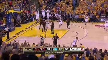 Stephen Curry Stepback 3-Pointer  Cavaliers vs Warriors - Game 5  June 13, 2016  2016 NBA Finals