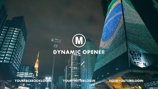 Dynamic Opener After Effects Templates