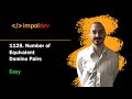 Number of Equivalent Domino Pairs | LeetCode 1128 - Python