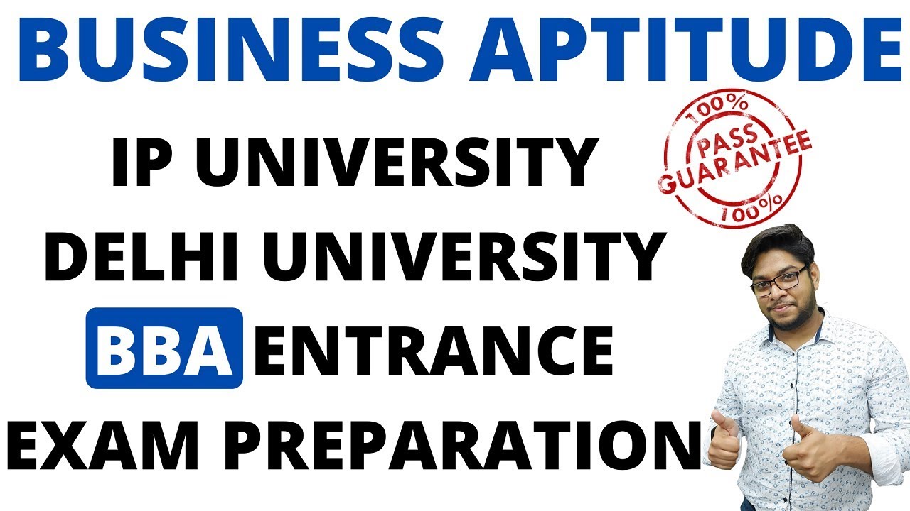 business-aptitude-bba-entrance-exam-preparation-ip-university-delhi-university-bms-ugat-youtube