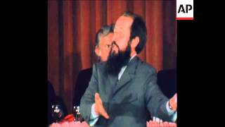 Celebrity SYND 2 7 75 SOLZENITSYN SPEAKING ON US RUSSIAN RELATIONS Wealth