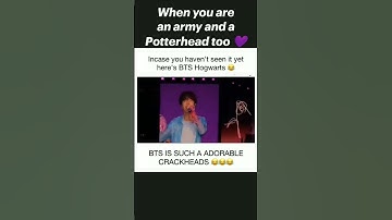 BTS as Potterheads💜