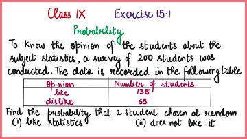 Class 9 Maths | Chapter 15 | Exercise 15.1 Q7 | Probability | NCERT