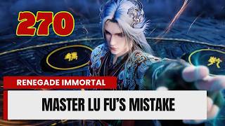 💥Renegade Immortal Episode 270 | Chinese Fantasy Anime.  #donghua3d