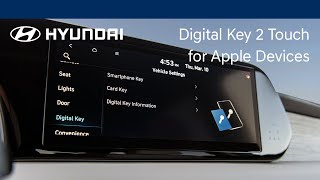 Digital Key 2 Touch for Apple Devices | Hyundai
